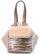 Carmina Campus Metallic Mini Bucket Bag