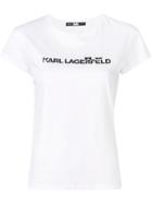 Karl Lagerfeld Classic Logo T-shirt - White