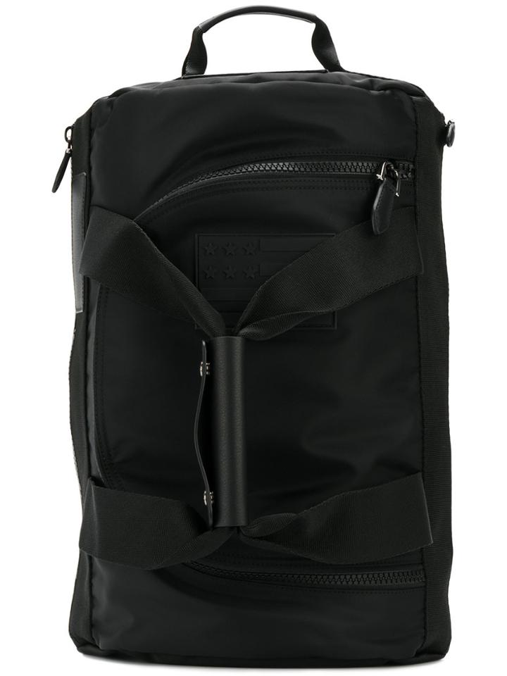 Givenchy Logo Plaque Backpack - Black