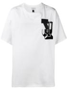 Facetasm - Chest Patch T-shirt - Men - Cotton - 0, White, Cotton