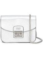 Steffen Schraut Metallic (grey) Shoulder Bag, Women's, Cotton/leather