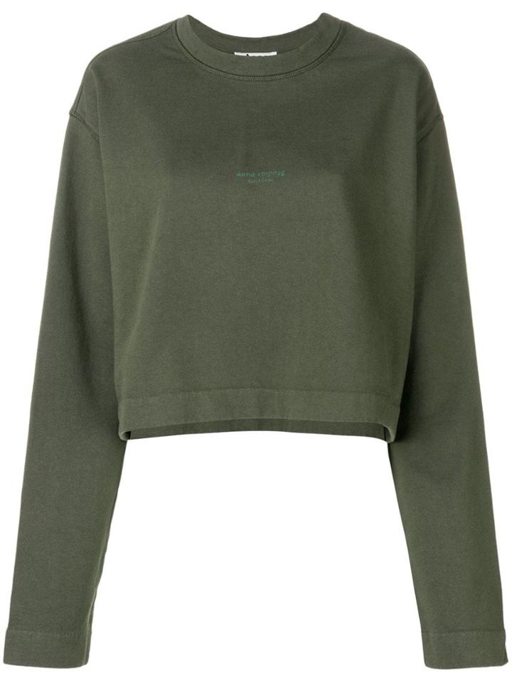 Acne Studios Odice Sweatshirt - Green
