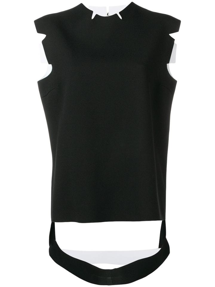 Maison Margiela Structured Tank Top - Black