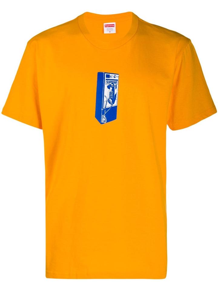 Supreme Payphone T-shirt - Orange