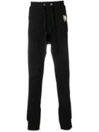 Ih Nom Uh Nit Embroidered Track Trousers - Black