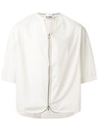 Jil Sander Zipped Shirt - White