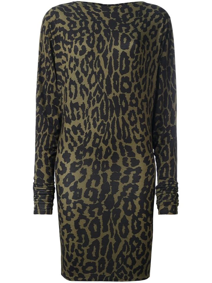 Alexandre Vauthier Leopard Print Dress