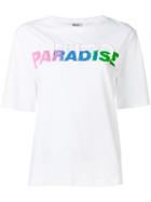 Kenzo Paradise Print T-shirt, Women's, Size: Medium, White, Cotton