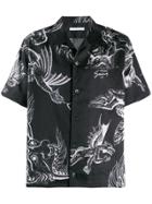 Givenchy Dragon Print Shirt - Black