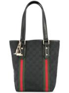 Gucci Pre-owned Shelly Line Gg P Tote Bag - Black