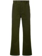 Acne Studios Workwear Straight Trousers - Green
