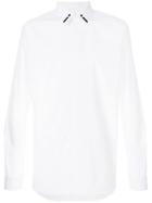Givenchy - Star And Stripe Embroidered Shirt - Men - Cotton/polyester - 39, White, Cotton/polyester