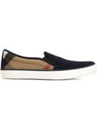 Burberry House Check Slip-on Sneakers