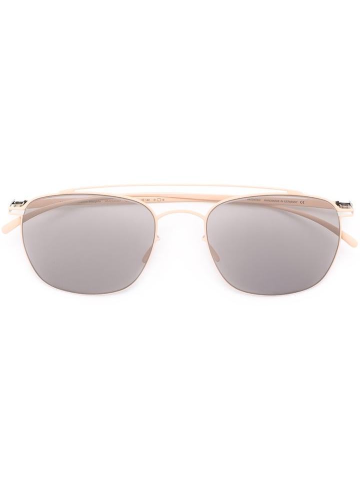 Mykita - Maison Martin Margiela X Mykita 'mmesse007' Sunglasses - Unisex - Metal (other) - One Size, Nude/neutrals, Metal (other)