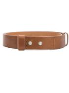 Ymc Smooth Adjustable Belt - Brown
