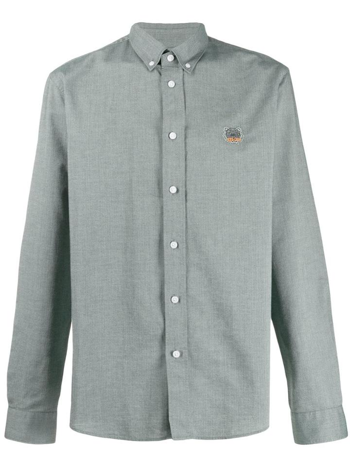 Kenzo Button Up Shirt - Green