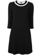 Goat Dainty Dress, Women's, Size: 6, Blue, Wool/acetate/polyester
