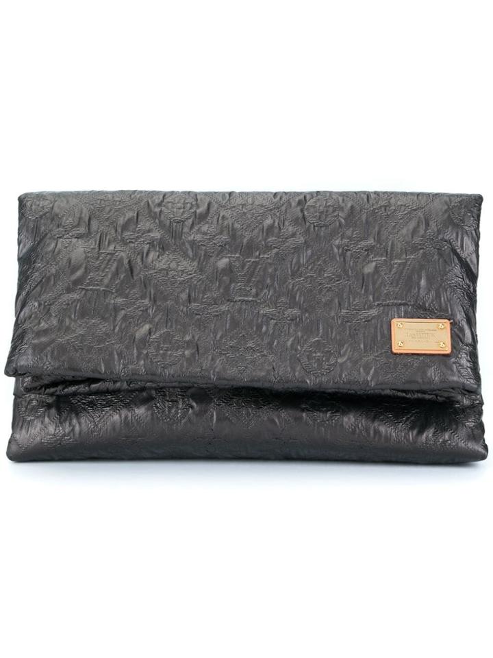 Louis Vuitton Vintage Clutch Pm Bag - Black
