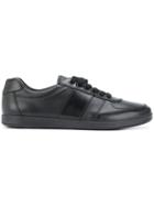 Prada Side Panel Sneakers - Black