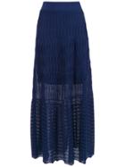 Cecilia Prado Gina Maxi Skirt - Blue