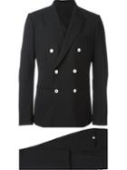 Dolce & Gabbana Two Piece Suit, Men's, Size: 48, Black, Polyester/spandex/elastane/cupro/virgin Wool