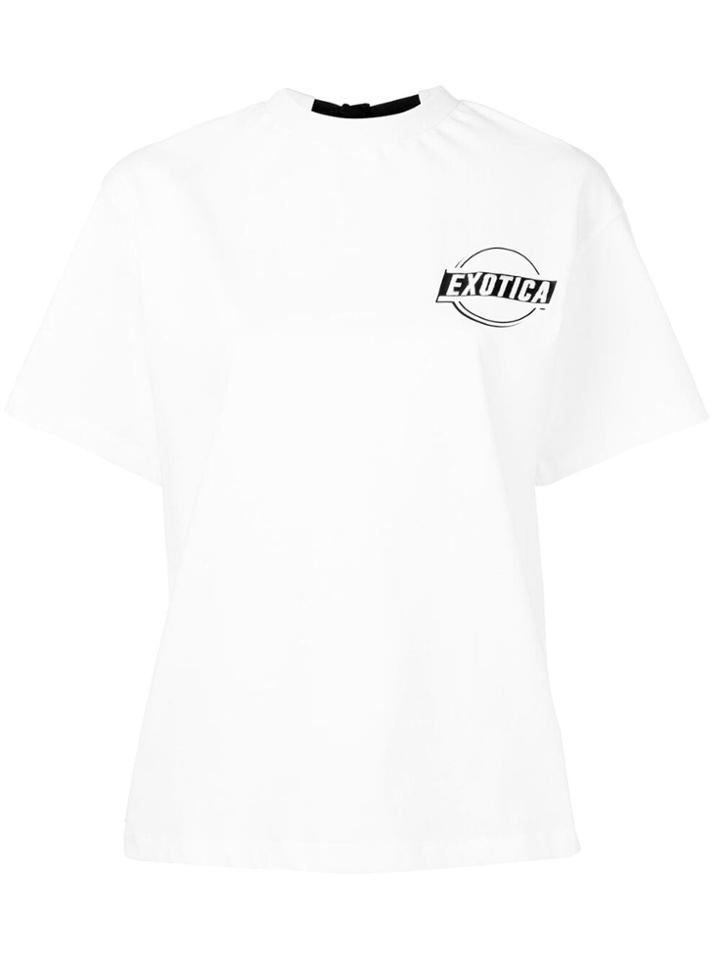 Brognano Back Bow T-shirt - White