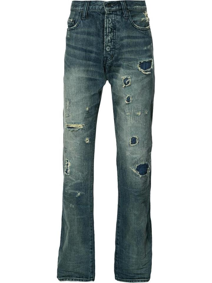 Prps Ripped Straight Jeans, Men's, Size: 40, Blue, Cotton