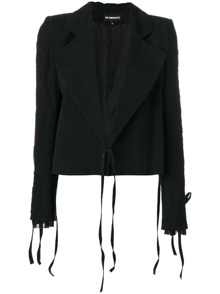 Ann Demeulemeester Mustang Jacket - Black