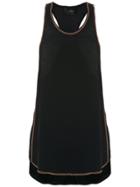 Andrea Bogosian Chain Embellished Top - Black