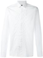 Lanvin Raised Pleating Detail Shirt - White