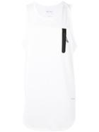 Puma - Zip Detail Tank Top - Men - Polyester/spandex/elastane - Xs, White, Polyester/spandex/elastane