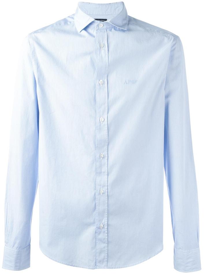 Armani Jeans Plain Shirt - Blue