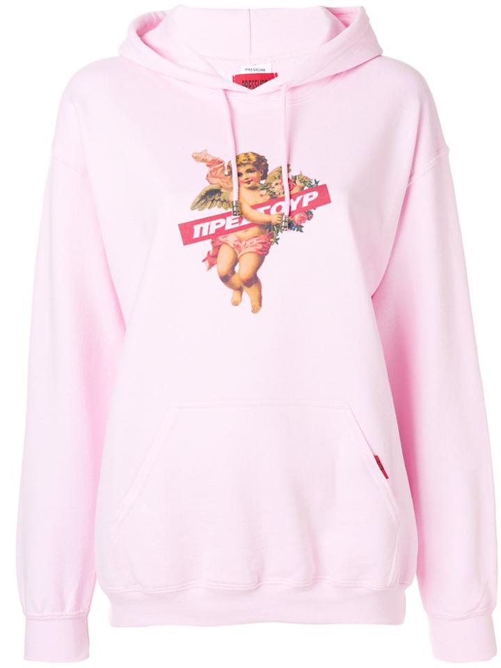 Pressure Renaissance Angel Hoodie - Pink & Purple