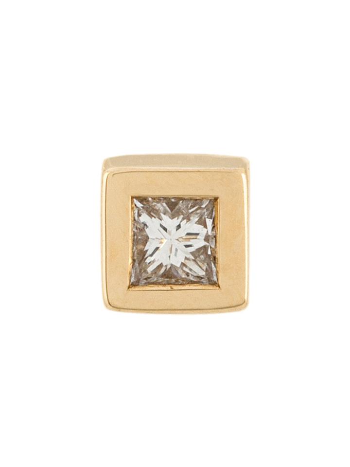 Maria Black Odette Blanc Diamond Stud Earring - Metallic