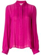 Zeus+dione Hera Buttoned Shirt - Pink