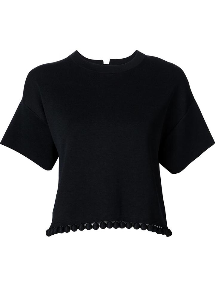 Proenza Schouler Back Button Fastening Top