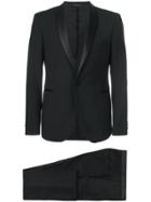Tagliatore Two Piece Tuxedo Suit - Black