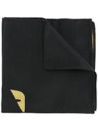 Fendi Bag Bugs Pocket Square, Men's, Black, Silk