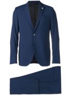 Manuel Ritz Two Piece Suit - Blue
