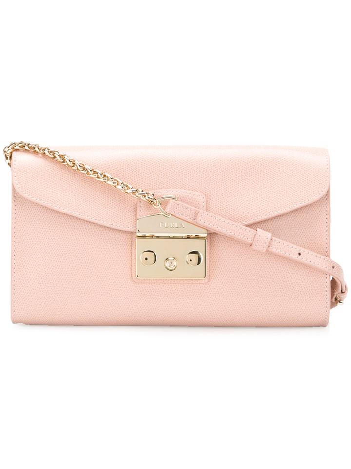 Furla Metropolis Pouch - Pink & Purple