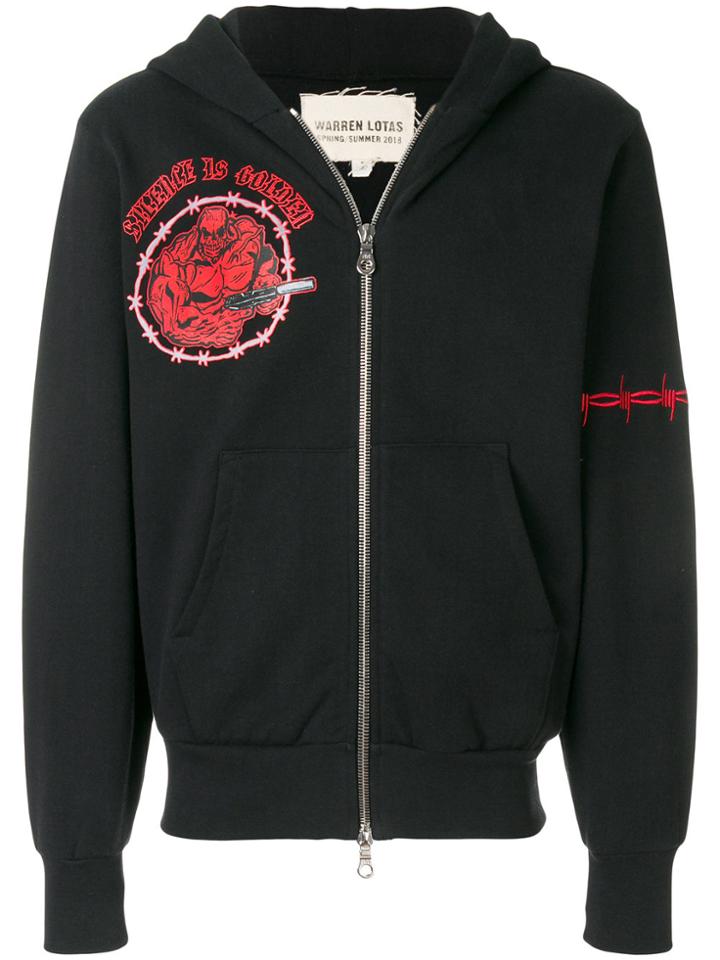Warren Lotas Graphic Hoodie - Black
