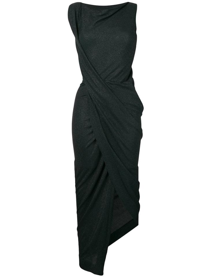 Vivienne Westwood Anglomania One Shoulder Party Dress - Green