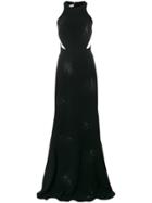 Stella Mccartney Crystal-embellished Gown - Black