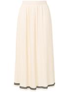 Philosophy Di Lorenzo Serafini Long Pleated Skirt - Nude & Neutrals