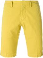Dondup Chino Shorts, Men's, Size: 33, Yellow/orange, Cotton