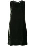 M Missoni Velvet Shift Dress - Green