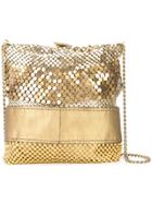 Laura B Ruffle Party Bag - Metallic