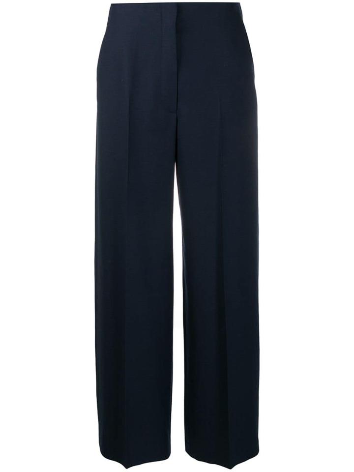 The Row Colour Block Wide Leg Trousers - Blue