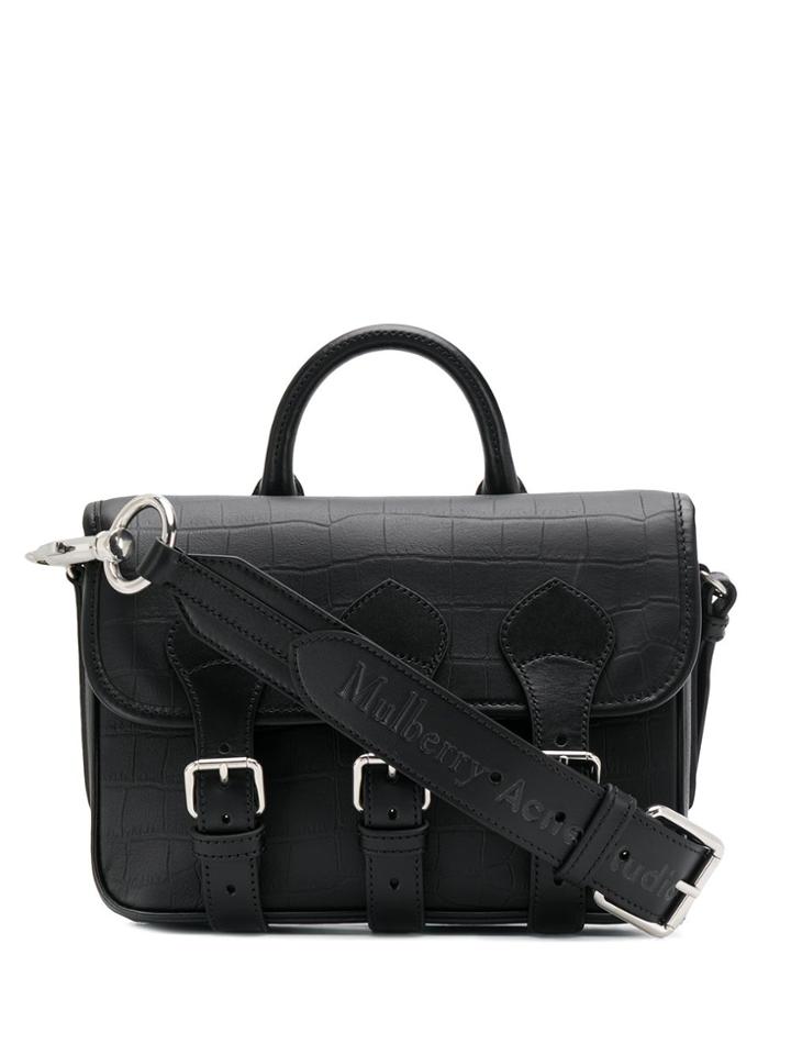 Mulberry X Acne Studios Satchel - Black
