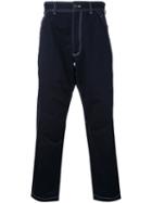 Comme Des Garçons Shirt - Cropped Jeans - Men - Cotton - L, Blue, Cotton